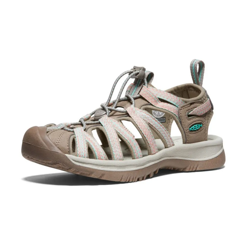 Sale Women'S Whisper | Taupe/Coral Women Sandals