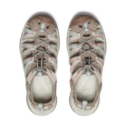 Sale Women'S Whisper | Taupe/Coral Women Sandals