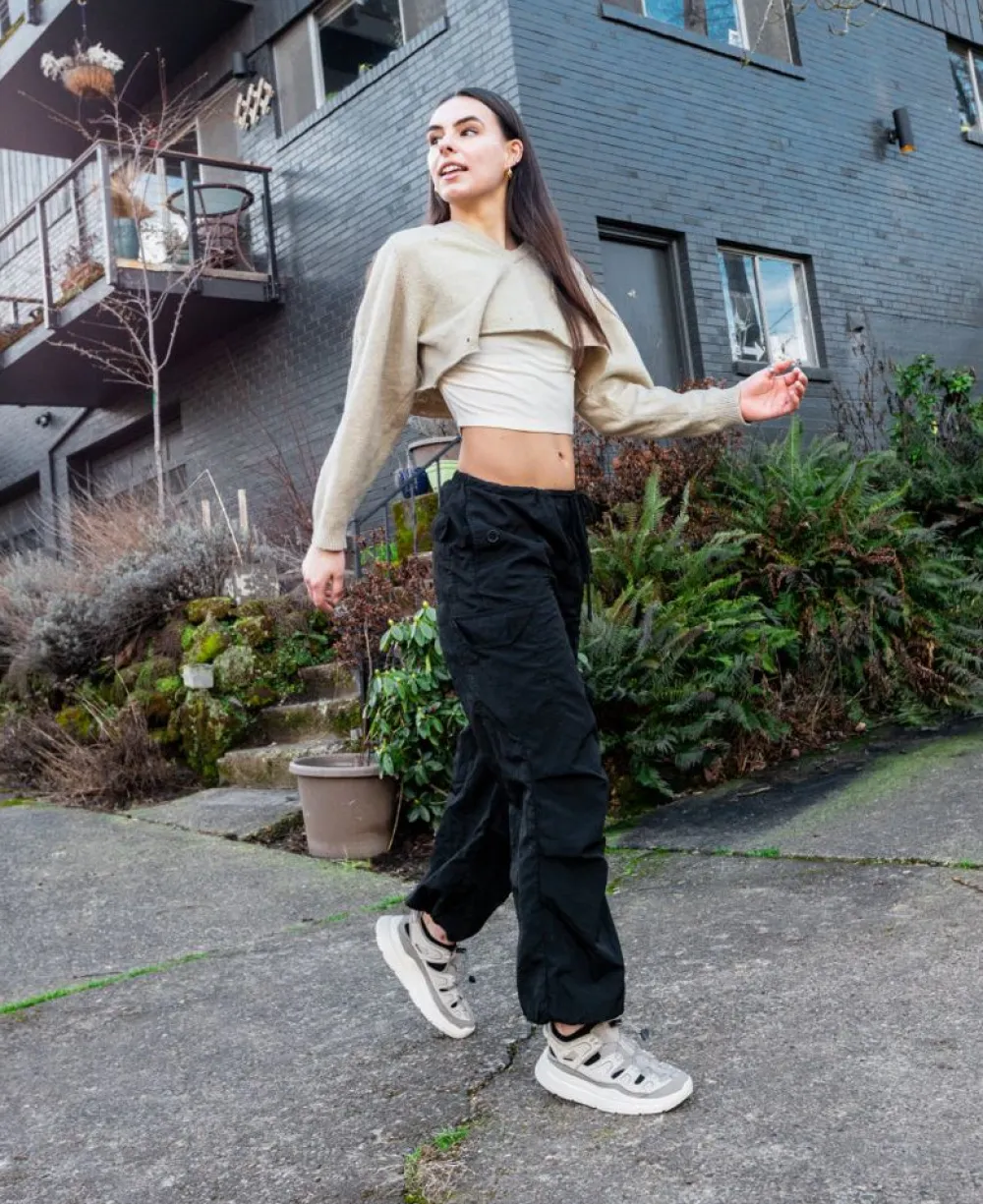 Online Women'S Wk450 Walking Sandal | Plaza Taupe/Black Women Sandals