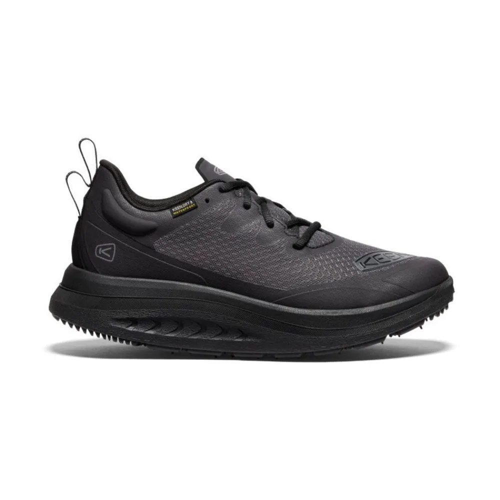 Sale Women'S Wk400 Waterproof Walking Shoe | Triple Black Women Shoes
