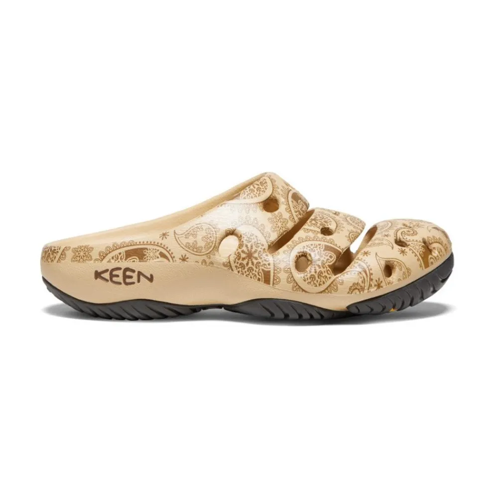 Discount Women'S Yogui Arts Clog X Thc | Caffe Latte Paisley Women Slip-Ons