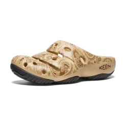 Discount Women'S Yogui Arts Clog X Thc | Caffe Latte Paisley Women Slip-Ons