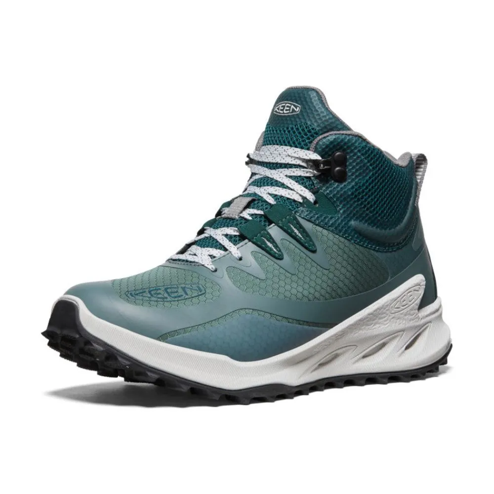 Sale Women'S Zionic Waterproof Hiking Boot | Dark Forest/Sea Moss Women Boots