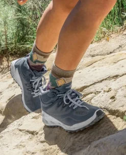 Outlet Women'S Zionic Waterproof Hiking Boot | Steel Grey/Magnet Women Boots