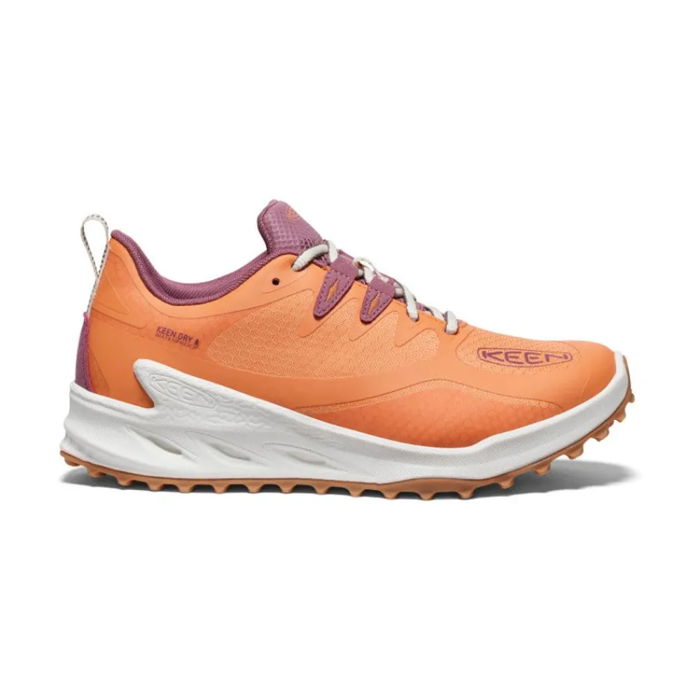 Clearance Women'S Zionic Waterproof Hiking Shoe | Tangerine/Star White Women Shoes
