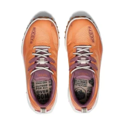 Clearance Women'S Zionic Waterproof Hiking Shoe | Tangerine/Star White Women Shoes