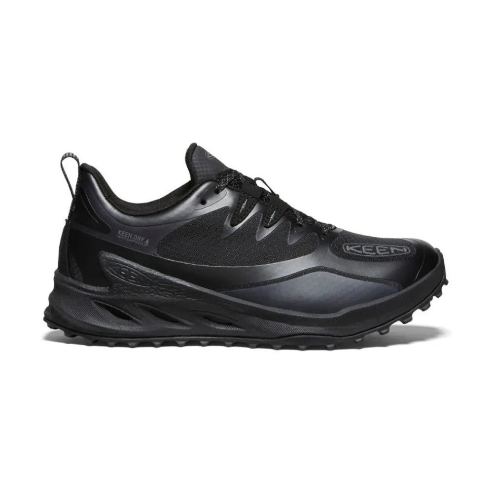 Hot Women'S Zionic Waterproof Hiking Shoe | Black/Black Women Shoes