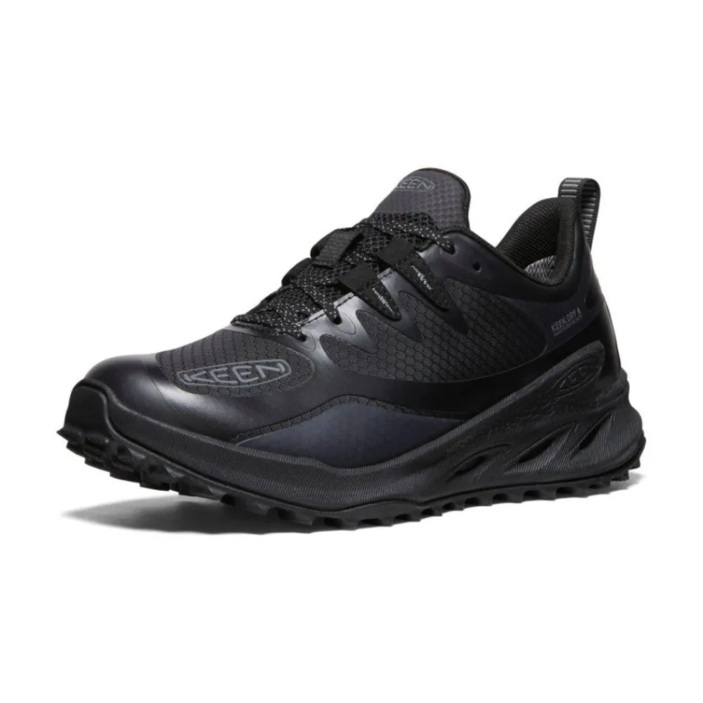 Hot Women'S Zionic Waterproof Hiking Shoe | Black/Black Women Shoes